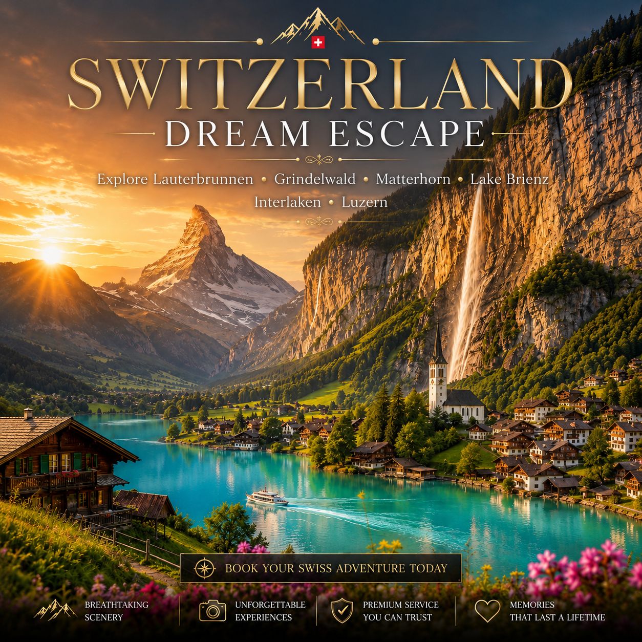 Swiss Escapade Switzerland Alpine Tour